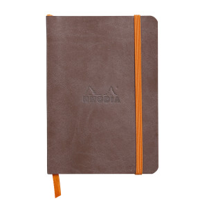 Rhodia Softcover Notebook - Medium - Chocolate - Lined